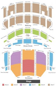 James M. Nederlander Theatre Seating Chart 